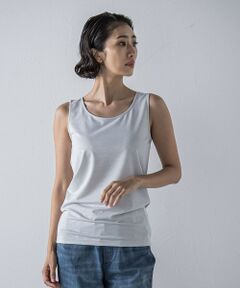 la.f...(大きいサイズ) / ラ・エフ(おおきいサイズ) キャミソール・チューブトップ | 【大きいサイズ】ソフトラメタンクトップ≪洗濯機で洗える≫