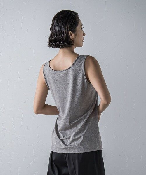 la.f...(大きいサイズ) / ラ・エフ(おおきいサイズ) キャミソール・チューブトップ | 【大きいサイズ】ソフトラメタンクトップ≪洗濯機で洗える≫ | 詳細11