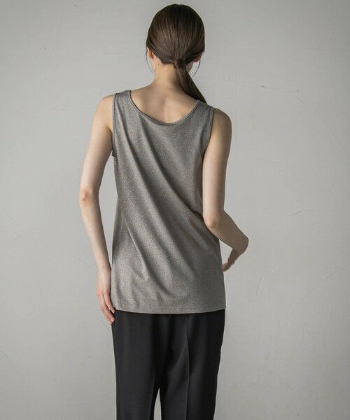 la.f...(大きいサイズ) / ラ・エフ(おおきいサイズ) キャミソール・チューブトップ | 【大きいサイズ】ソフトラメタンクトップ≪洗濯機で洗える≫ | 詳細16