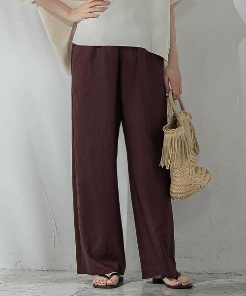 la.f...(大きいサイズ) / ラ・エフ(おおきいサイズ) その他パンツ | 【大きいサイズ】【biyori】麻調ヴィンテージパンツ≪手洗い可能≫ | 詳細19