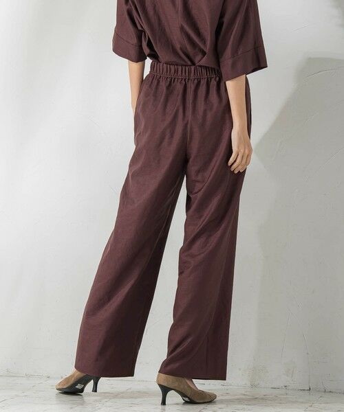 la.f...(大きいサイズ) / ラ・エフ(おおきいサイズ) その他パンツ | 【大きいサイズ】【biyori】麻調ヴィンテージパンツ≪手洗い可能≫ | 詳細24