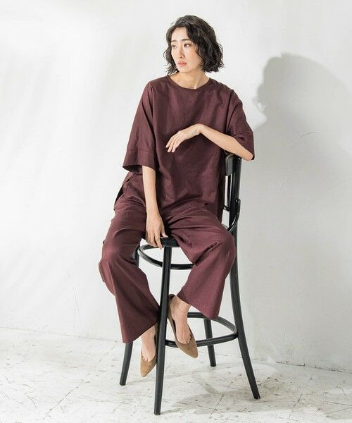 la.f...(大きいサイズ) / ラ・エフ(おおきいサイズ) その他パンツ | 【大きいサイズ】【biyori】麻調ヴィンテージパンツ≪手洗い可能≫ | 詳細26