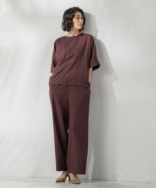 la.f...(大きいサイズ) / ラ・エフ(おおきいサイズ) その他パンツ | 【大きいサイズ】【biyori】麻調ヴィンテージパンツ≪手洗い可能≫ | 詳細30