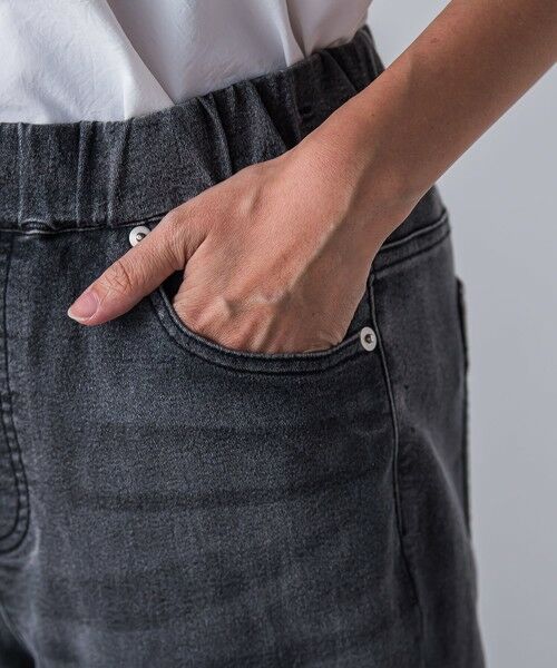 la.f...(大きいサイズ) / ラ・エフ(おおきいサイズ) その他パンツ | 【WEB限定/大きいサイズ】ぐーんと伸びるデニムレギパン≪洗濯機で洗える≫ | 詳細6