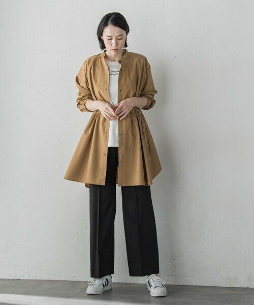 la.f...(大きいサイズ) / ラ・エフ(おおきいサイズ) その他パンツ | 【WEB限定/大きいサイズ】デニム見えシャンブレーワイドパンツ≪洗濯機で洗える≫ | 詳細18