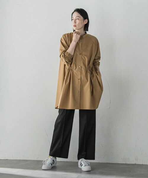 la.f...(大きいサイズ) / ラ・エフ(おおきいサイズ) その他パンツ | 【WEB限定/大きいサイズ】デニム見えシャンブレーワイドパンツ≪洗濯機で洗える≫ | 詳細19