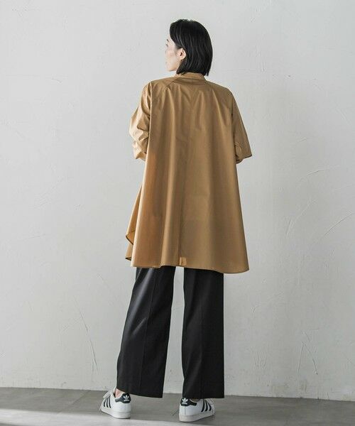 la.f...(大きいサイズ) / ラ・エフ(おおきいサイズ) その他パンツ | 【WEB限定/大きいサイズ】デニム見えシャンブレーワイドパンツ≪洗濯機で洗える≫ | 詳細21