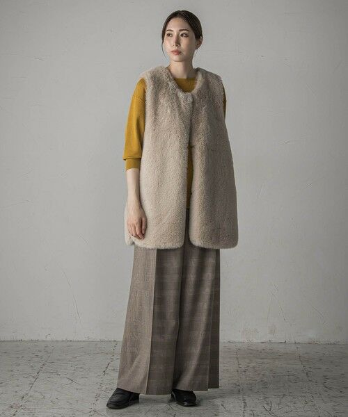 la.f...(大きいサイズ) / ラ・エフ(おおきいサイズ) その他パンツ | 【大きいサイズ】グレンチェックパンツ≪洗濯機で洗える≫ | 詳細27