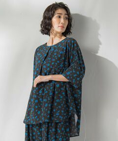 la.f...(大きいサイズ) / ラ・エフ(おおきいサイズ) シャツ・ブラウス | 【大きいサイズ】アニマルブラウス≪洗濯機で洗える≫