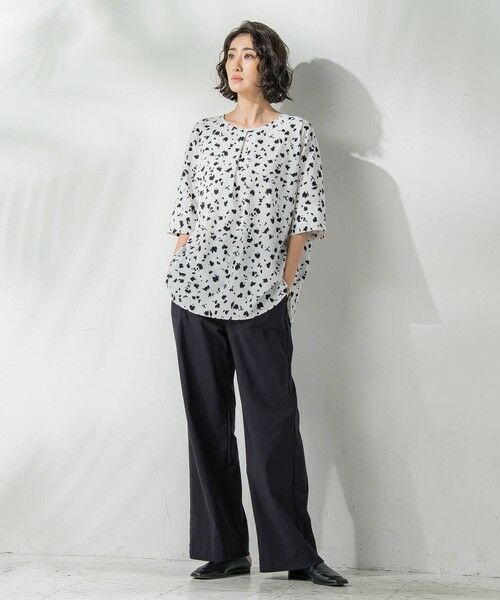 la.f...(大きいサイズ) / ラ・エフ(おおきいサイズ) シャツ・ブラウス | 【大きいサイズ】アニマルブラウス≪洗濯機で洗える≫ | 詳細2