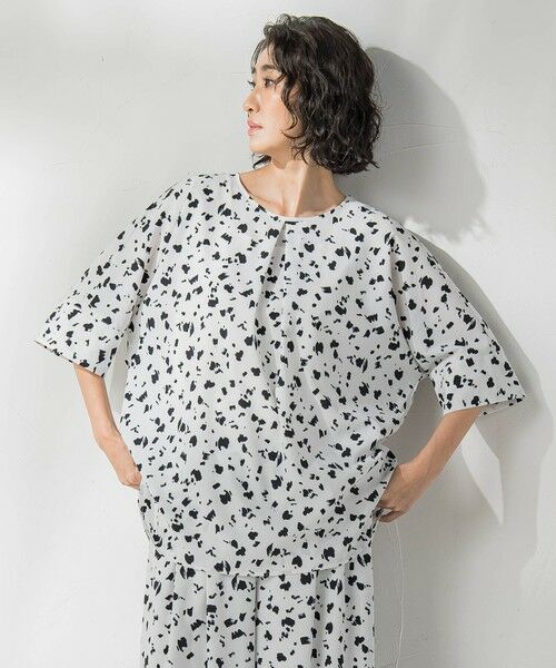 la.f...(大きいサイズ) / ラ・エフ(おおきいサイズ) シャツ・ブラウス | 【大きいサイズ】アニマルブラウス≪洗濯機で洗える≫ | 詳細6