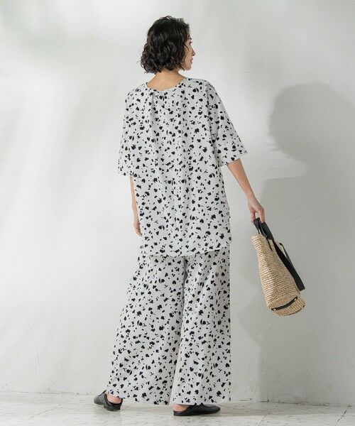 la.f...(大きいサイズ) / ラ・エフ(おおきいサイズ) シャツ・ブラウス | 【大きいサイズ】アニマルブラウス≪洗濯機で洗える≫ | 詳細8