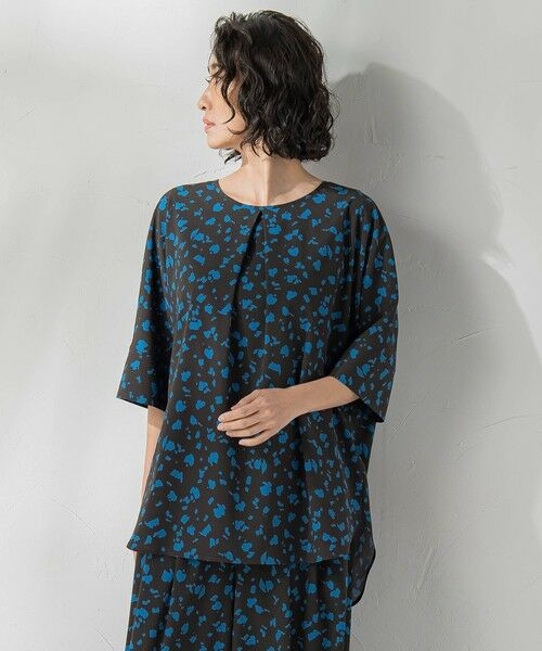 la.f...(大きいサイズ) / ラ・エフ(おおきいサイズ) シャツ・ブラウス | 【大きいサイズ】アニマルブラウス≪洗濯機で洗える≫ | 詳細12