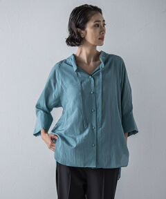 【ラ　エフ】【大きいサイズ】【la.f...L】フロスターストレッチブラウス ラ エフ la.f… 【大きいサイズ】【la.fL】フロスター