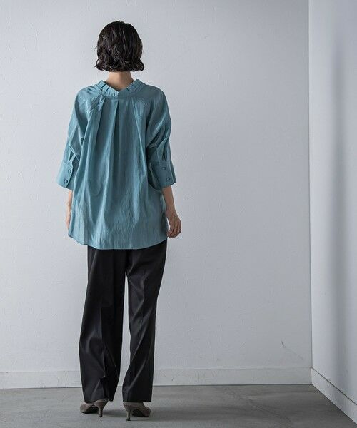 la.f...(大きいサイズ) / ラ・エフ(おおきいサイズ) シャツ・ブラウス | 【大きいサイズ】リライムライトローンブラウス≪洗濯機で洗える≫ | 詳細19