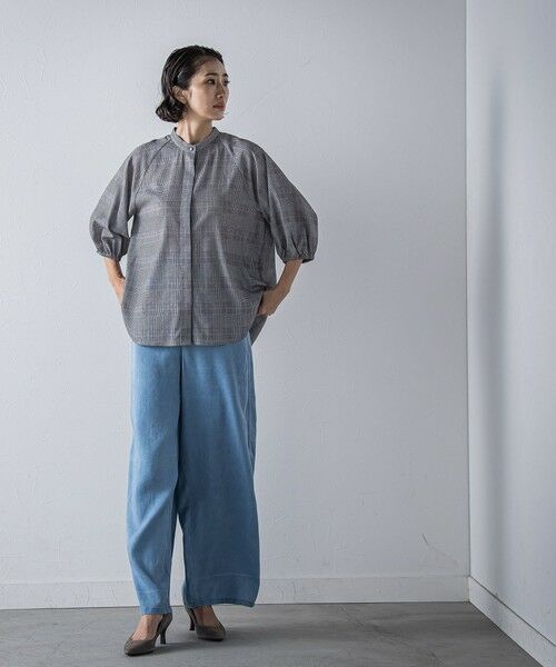 la.f...(大きいサイズ) / ラ・エフ(おおきいサイズ) シャツ・ブラウス | 【大きいサイズ】ジョーゼットブラウス≪洗濯機で洗える≫ | 詳細19