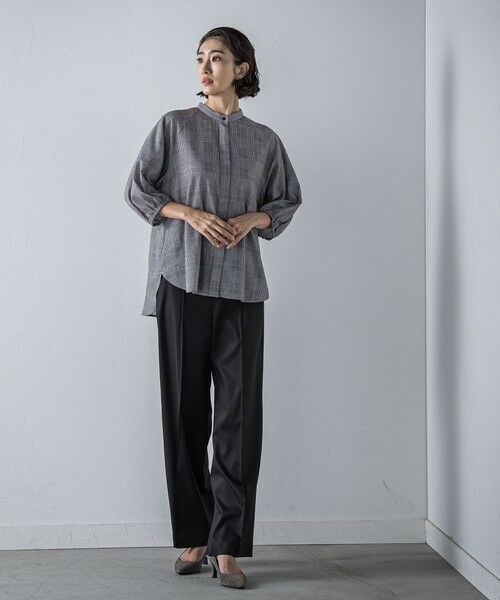 la.f...(大きいサイズ) / ラ・エフ(おおきいサイズ) シャツ・ブラウス | 【大きいサイズ】ジョーゼットブラウス≪洗濯機で洗える≫ | 詳細22