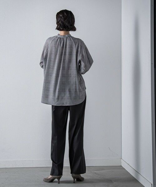 la.f...(大きいサイズ) / ラ・エフ(おおきいサイズ) シャツ・ブラウス | 【大きいサイズ】ジョーゼットブラウス≪洗濯機で洗える≫ | 詳細23