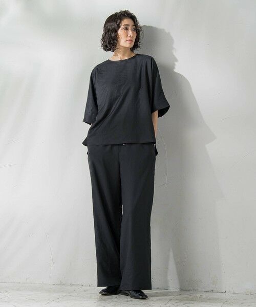 la.f...(大きいサイズ) / ラ・エフ(おおきいサイズ) シャツ・ブラウス | 【大きいサイズ】【biyori】麻調ヴィンテージブラウス≪手洗い可能≫ | 詳細3