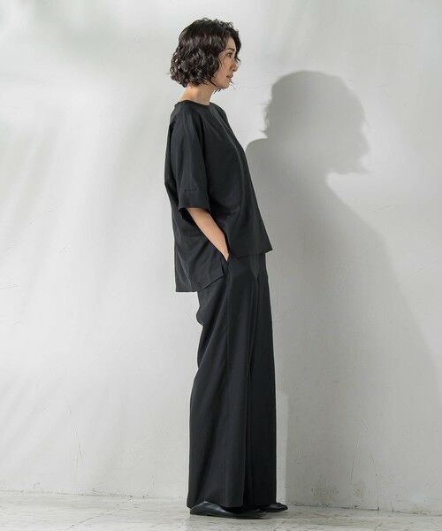 la.f...(大きいサイズ) / ラ・エフ(おおきいサイズ) シャツ・ブラウス | 【大きいサイズ】【biyori】麻調ヴィンテージブラウス≪手洗い可能≫ | 詳細4