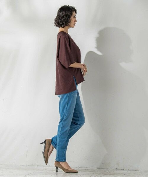 la.f...(大きいサイズ) / ラ・エフ(おおきいサイズ) シャツ・ブラウス | 【大きいサイズ】【biyori】麻調ヴィンテージブラウス≪手洗い可能≫ | 詳細22