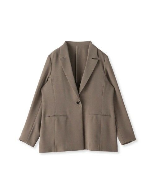 la.f...(大きいサイズ) / ラ・エフ(おおきいサイズ) テーラードジャケット | 【大きいサイズ】【旅楽シリーズ/極】メランジツイルジャケット≪手洗い可能≫ | 詳細23