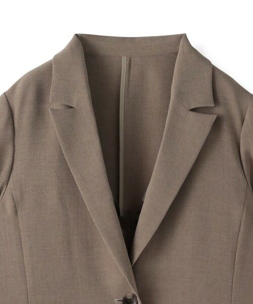 la.f...(大きいサイズ) / ラ・エフ(おおきいサイズ) テーラードジャケット | 【大きいサイズ】【旅楽シリーズ/極】メランジツイルジャケット≪手洗い可能≫ | 詳細24