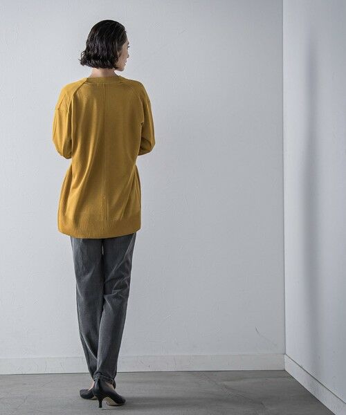 la.f...(大きいサイズ) / ラ・エフ(おおきいサイズ) カーディガン・ボレロ | 【大きいサイズ】【極】SARIニットカーディガン≪手洗い可能≫ | 詳細6