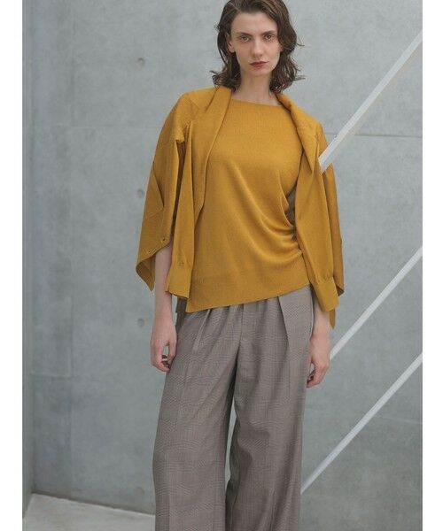 la.f...(大きいサイズ) / ラ・エフ(おおきいサイズ) ニット・セーター | 【大きいサイズ】【極】SARIニットプルオーバー≪手洗い可能≫ | 詳細14