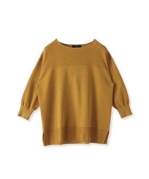 la.f...(大きいサイズ) / ラ・エフ(おおきいサイズ) ニット・セーター | 【大きいサイズ】【極】SARIニットプルオーバー≪手洗い可能≫ | 詳細15