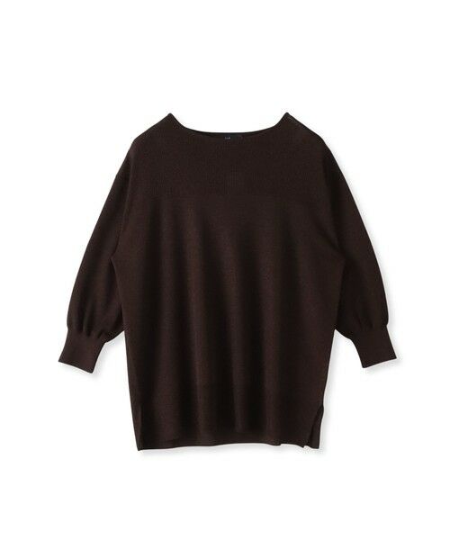 la.f...(大きいサイズ) / ラ・エフ(おおきいサイズ) ニット・セーター | 【大きいサイズ】【極】SARIニットプルオーバー≪手洗い可能≫ | 詳細27