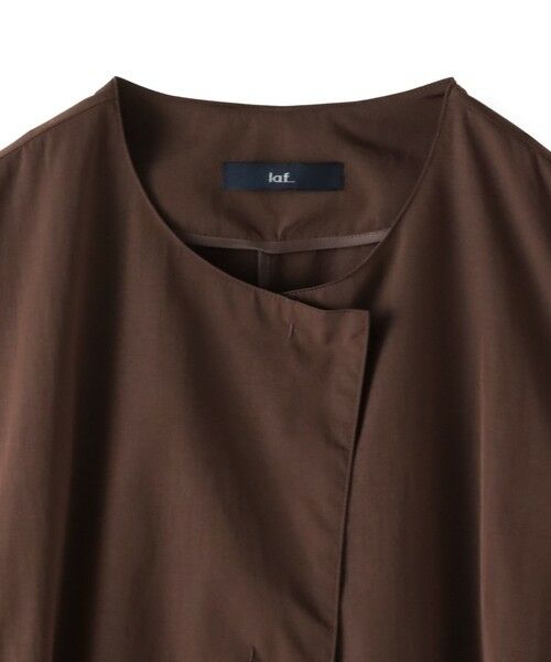 la.f...(大きいサイズ) / ラ・エフ(おおきいサイズ) ダッフルコート | 【大きいサイズ】ドロストロングコート≪洗濯機で洗える≫ | 詳細14