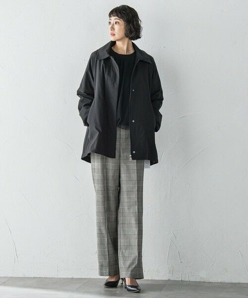 la.f...(大きいサイズ) / ラ・エフ(おおきいサイズ) テーラードジャケット | 【大きいサイズ】パーテーションダウンステンジャケット≪洗濯機で洗える≫ | 詳細12