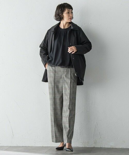 la.f...(大きいサイズ) / ラ・エフ(おおきいサイズ) テーラードジャケット | 【大きいサイズ】パーテーションダウンステンジャケット≪洗濯機で洗える≫ | 詳細13