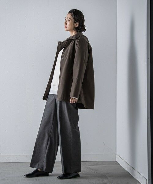 la.f...(大きいサイズ) / ラ・エフ(おおきいサイズ) テーラードジャケット | 【大きいサイズ】パーテーションダウンステンジャケット≪洗濯機で洗える≫ | 詳細28