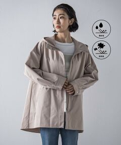 la.f...(大きいサイズ) / ラ・エフ(おおきいサイズ) テーラードジャケット | 【大きいサイズ】""シルエットの変化が楽しめる""ストレッチマウンテンパーカー