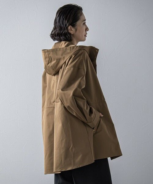 la.f...(大きいサイズ) / ラ・エフ(おおきいサイズ) テーラードジャケット | 【大きいサイズ】""シルエットの変化が楽しめる""ストレッチマウンテンパーカー | 詳細1