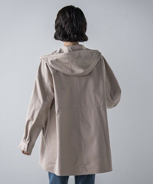 la.f...(大きいサイズ) / ラ・エフ(おおきいサイズ) テーラードジャケット | 【大きいサイズ】""シルエットの変化が楽しめる""ストレッチマウンテンパーカー | 詳細9