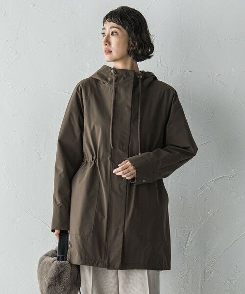 la.f.(大きいサイズ)/ラ・エフ(おおきいサイズ) 【大きいサイズ】パーテーションダウンマンパ≪洗濯機で洗える≫ ブラウン 15号 la.f.(大きいサイズ)/ラ・エフ(おおきいサイズ) 【大きいサイズ】パーテーションダウンマンパ≪洗濯機で洗える≫ ブラウン 15号