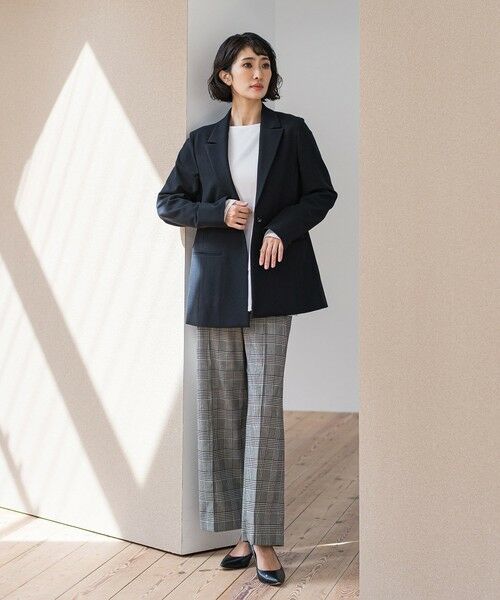 la.f...(大きいサイズ) / ラ・エフ(おおきいサイズ) テーラードジャケット | 【大きいサイズ】ピクシエスタテーラードジャケット≪手洗い可能≫ | 詳細4