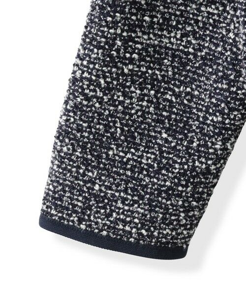 la.f...(大きいサイズ) / ラ・エフ(おおきいサイズ) カットソー | 【大きいサイズ】【biyori】”ストレスフリーな着心地”ツイードジャージカーディガン≪洗濯機で洗える≫ | 詳細19