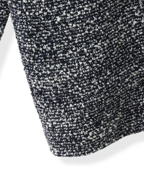 la.f...(大きいサイズ) / ラ・エフ(おおきいサイズ) カットソー | 【大きいサイズ】【biyori】”ストレスフリーな着心地”ツイードジャージカーディガン≪洗濯機で洗える≫ | 詳細20