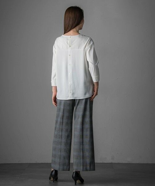 la.f...(大きいサイズ) / ラ・エフ(おおきいサイズ) カットソー | 【大きいサイズ】パーフェクトベアスムースカットソー≪洗濯機で洗える≫ | 詳細15