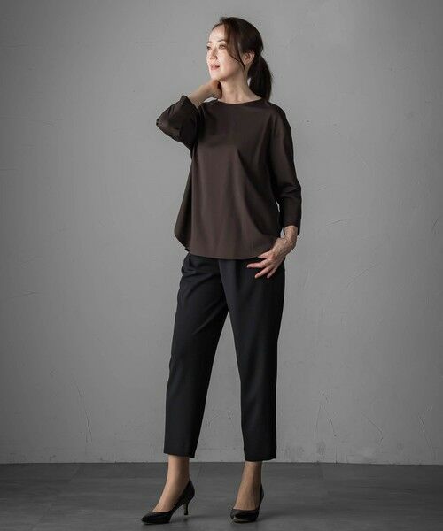 la.f...(大きいサイズ) / ラ・エフ(おおきいサイズ) カットソー | 【大きいサイズ】パーフェクトベアスムースカットソー≪洗濯機で洗える≫ | 詳細30