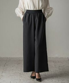 la.f...(大きいサイズ) / ラ・エフ(おおきいサイズ) その他パンツ | 【大きいサイズ】【biyori】""しっとりやわらかな風合い""ピーチポプリンリブパンツ≪洗濯機で洗える≫