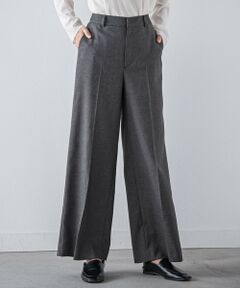 la.f...(大きいサイズ) / ラ・エフ(おおきいサイズ) その他パンツ | 【大きいサイズ】キラメキストレッチワイドパンツ≪洗濯機で洗える≫