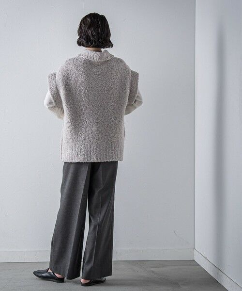 la.f...(大きいサイズ) / ラ・エフ(おおきいサイズ) その他パンツ | 【大きいサイズ】キラメキストレッチワイドパンツ≪洗濯機で洗える≫ | 詳細15