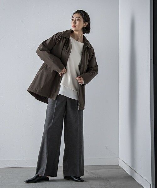 la.f...(大きいサイズ) / ラ・エフ(おおきいサイズ) その他パンツ | 【大きいサイズ】キラメキストレッチワイドパンツ≪洗濯機で洗える≫ | 詳細19