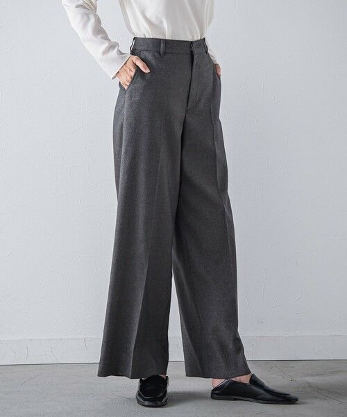 la.f...(大きいサイズ) / ラ・エフ(おおきいサイズ) その他パンツ | 【大きいサイズ】キラメキストレッチワイドパンツ≪洗濯機で洗える≫ | 詳細9