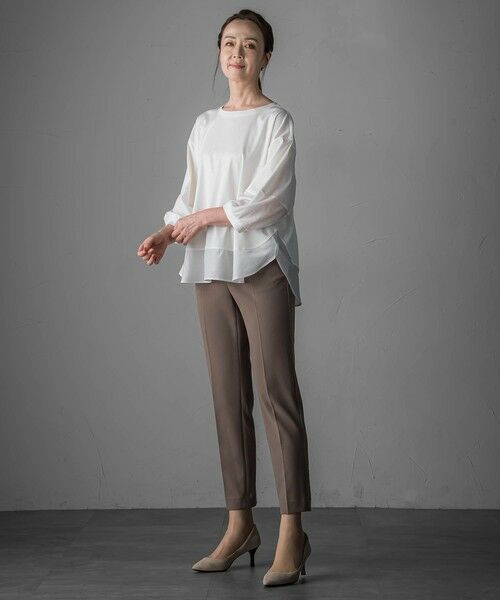 la.f...(大きいサイズ) / ラ・エフ(おおきいサイズ) その他パンツ | 【大きいサイズ】【biyori/極】""着心地も美しさも""パーフェクトムーブパンツ≪洗濯機で洗える≫ | 詳細21